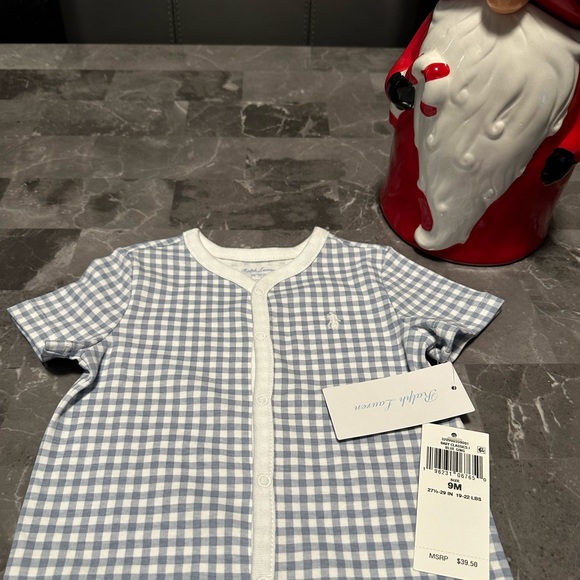 Polo Onesie Size 9M - Picture 2 of 4